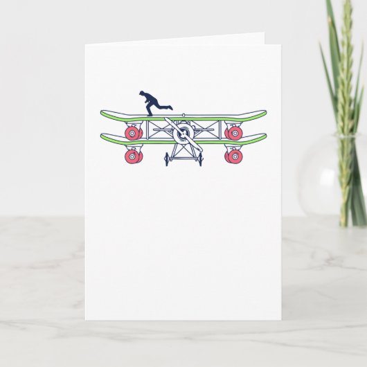 Carte Glide en vol (Devant)