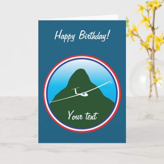 Carte Glider (Fleur jaune)