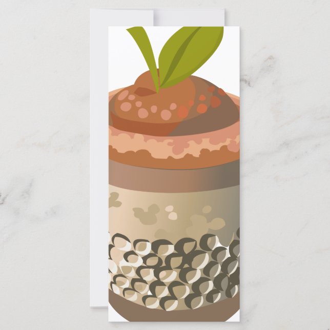 Carte Glitch Food fraise (Devant)