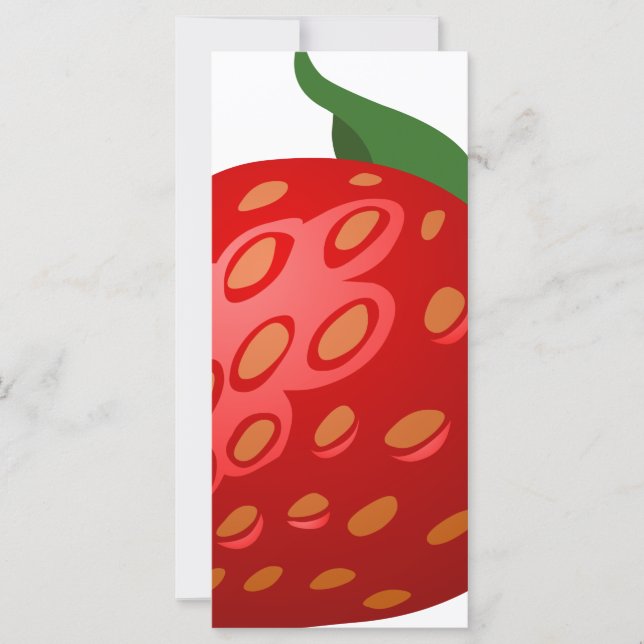Carte Glitch Food fraise (Devant)