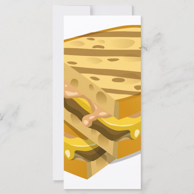 Carte Glitch Food panini évident (Devant)