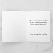 Carte Glittery Pink Foil Gros anniversaire heureux (Intérieur)