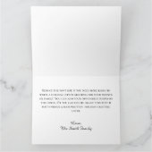 Carte Glittery Silver Foil Gros Joyeux Vacances (Intérieur)