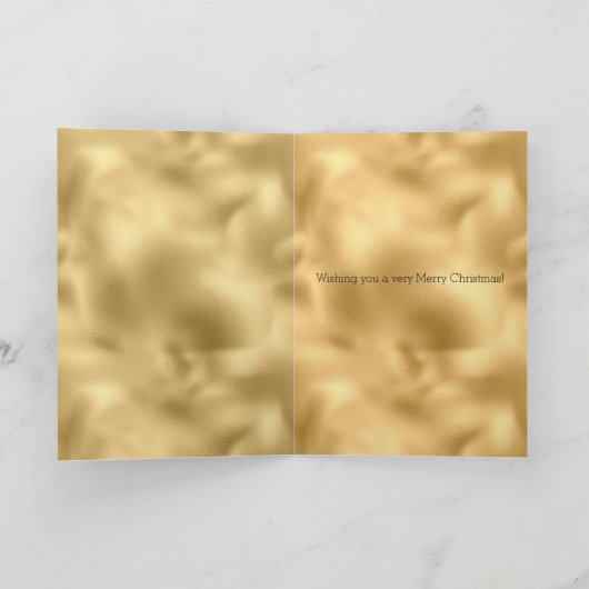 Carte Glitz Or (Intérieur)