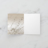 Carte Glitz Or (Intérieur)