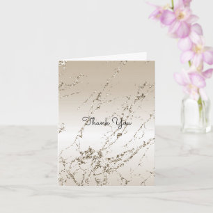Carte Glitz Or