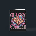 Carte Glizzy Gobbler Hot-Dogs Mème Drôle Nourriture Homm<br><div class="desc">Glizzy Gobbler Hot-Dogs Mème Drôle Nourriture Hommes Femmes Garçons Filles</div>