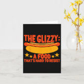 Carte Glizzy Gobbler Un aliment difficile à résister à l (Fleur jaune)