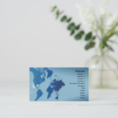 carte globale de mot et conception de carte de (Debout devant)