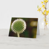 Carte Globe (Fleur jaune)