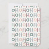 Carte Globe De Neige De Noël (Dos)