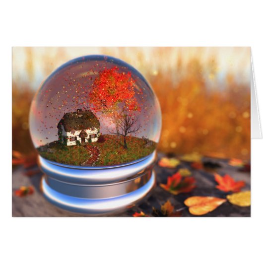 Carte Globe Maple Leaf (Devant horizontal)