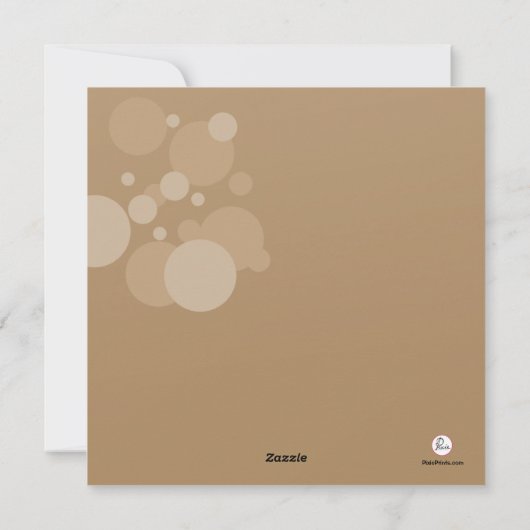 Carte Globe Orament Holiday (Dos)