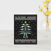 Carte Glocking Around The Christmas Tree Ugly Christmas (Fleur jaune)