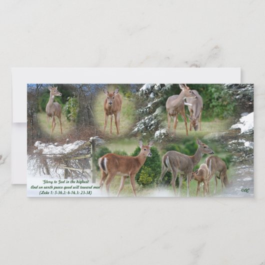 Carte Gloire à Dieu... (Devant)