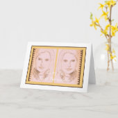 Carte Gloire À Saint Bernadette (Fleur jaune)