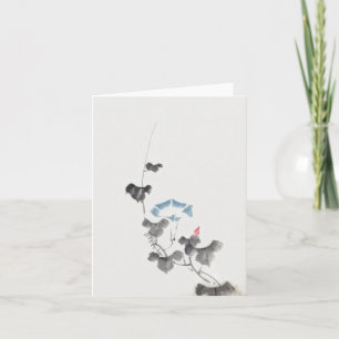 Carte Gloire du matin Hokusai Art japonais