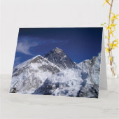 CARTE GLOIRE MOUNT EVEREST (Fleur jaune)