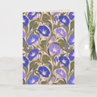 Glorieuse Art Nouveau de matin d'anniversaire