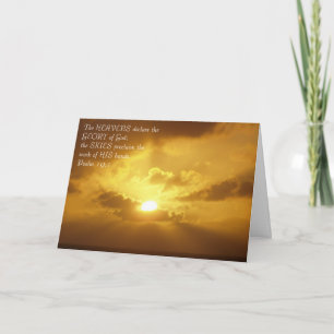 Carte Glorious Sunset