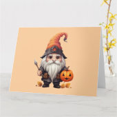 Carte Gnom gnome (Fleur jaune)