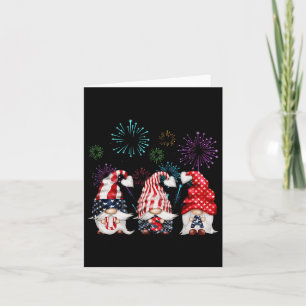 Carte Gnome 4 juillet Fête de l'Indépendance Fête de la 