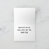 CARTE GNOME EST PRÊT POUR HALLOWEEN (Intérieur)