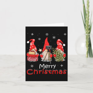 Carte Gnome Famille Noël S Pour Femmes Hommes - Gnomies