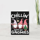 Carte Gnome Family Christmas Chillin With My Gnomies _1 (Devant)