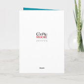 Carte Gnome Hiver Snowflakes Blair (Dos)