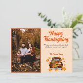 Carte Gnome Image Appartement de vacances Thanksgi (Debout devant)