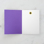 Carte Gnome on Purple Blank Card (Intérieur)