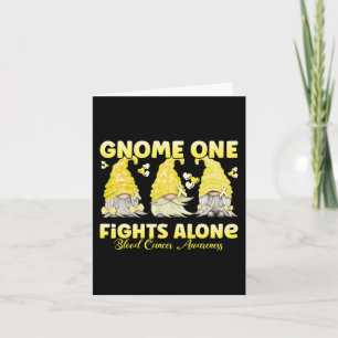 Carte Gnome One combat seul Cancer du Sang Jaune