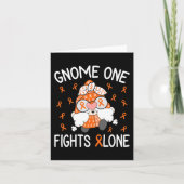 Carte Gnome One combat seul Leucémie Sensibilisation Gno (Devant)
