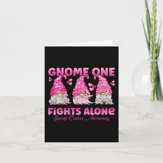 Carte Gnome One combat seul Pink Breast Cancer Awards (Devant)