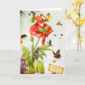 Carte Gnome Pavot (Fleur jaune)