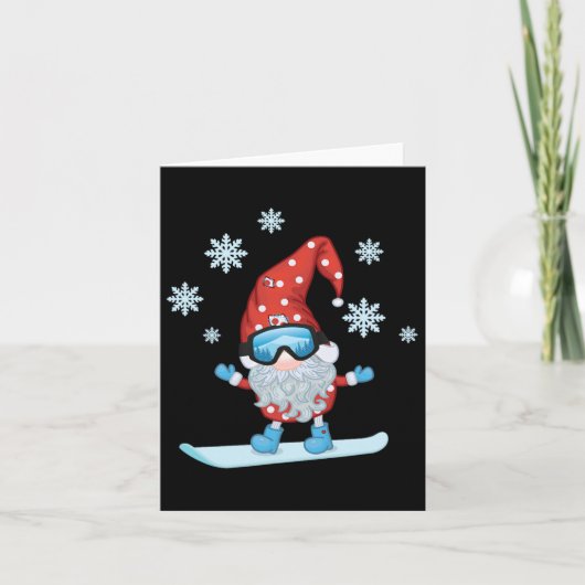 Carte Gnome Snowboard (Devant)
