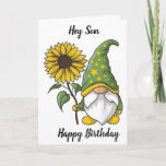 Carte GNOME SOUHAITE À SON FILS UN "HEUREUX 40ème ANNIVE<br><div class="desc">BONNE CARTE D'ANNIVERSAIRE D'UN GNOME COOL POUR UN GRAND FILS ET VOUS POUVEZ CHANGER DE FILS EN "N'IMPORTE QUI" ET LA PORTE À N'IMPORTE QUEL ÂGE ! ! JE FAIS TOUTEFOIS DAVANTAGE.</div>