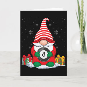 Carte Gnomes de Noël de Billard Ll Mignons Billard Ll Am