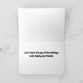 CARTE GNOMES DISENT **PARTAGEONS LES FÊTES** (Intérieur)