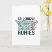 Carte Gnomes en balade (Fleur jaune)