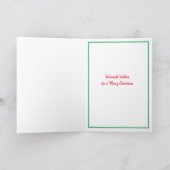 Carte Gnomes Festifs mignons Noël de Noël (Intérieur)