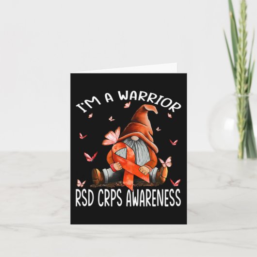 Carte Gnomes I'm A Warrior Rsd Crps Sensibilisation Papi (Devant)