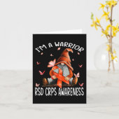 Carte Gnomes I'm A Warrior Rsd Crps Sensibilisation Papi (Fleur jaune)