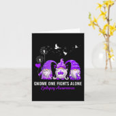 Carte Gnomes One combat seul la sensibilisation à l'épil (Fleur jaune)