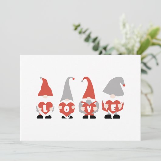 Carte Gnomos AMOR (Debout devant)