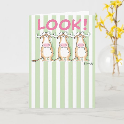 CARTE GNUS FROM (Fleur jaune)