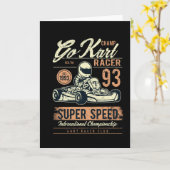 Carte Go Kart (Fleur jaune)