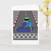 Carte Go-Kart Racing Kart Race Kartor (Fleur jaune)