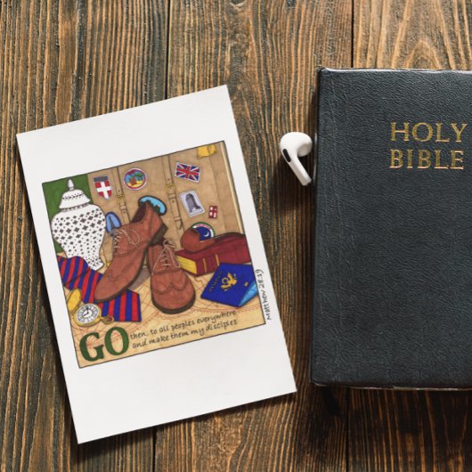 Carte Go Make Disciples Birthday Card